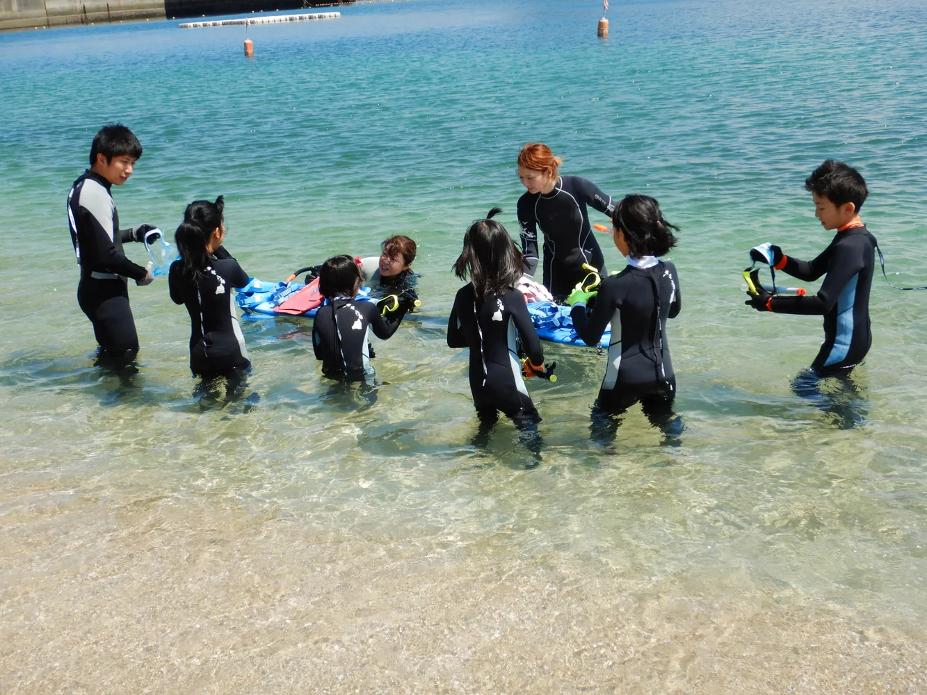 長崎 高島の海でシュノーケリングピクニック 体験予約