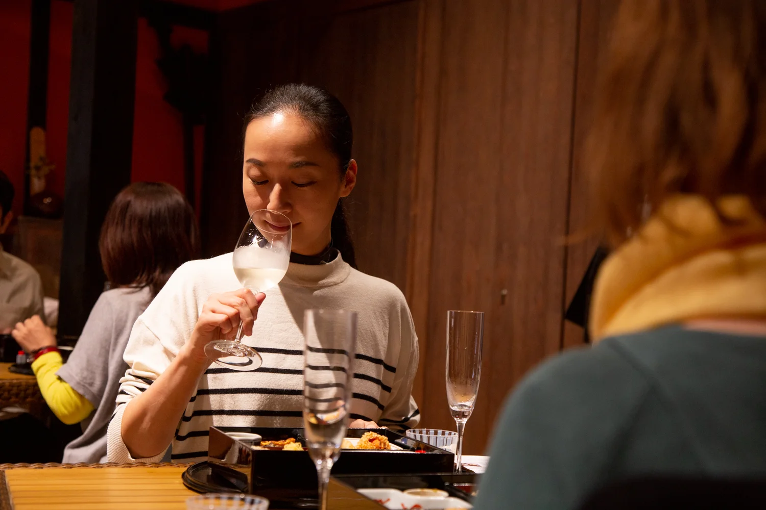 在位於日本茨城最古老的清酒釀酒廠須藤本家(Sudo Honke)品嚐清酒