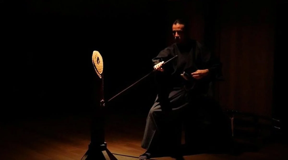 Samurai Sword Cutting Trial & Pro Lesson at Samurai Theater Tokyo