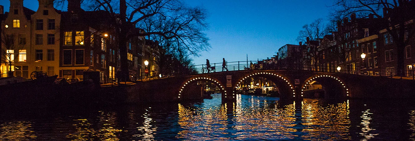 Amsterdam: 1-Hour Night Cruise with Audio Guide E-Tickets
