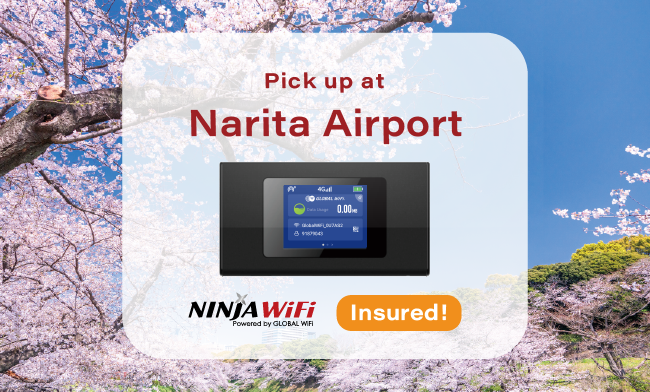 Tokyo Narita Airport NINJA WiFi With Insurance