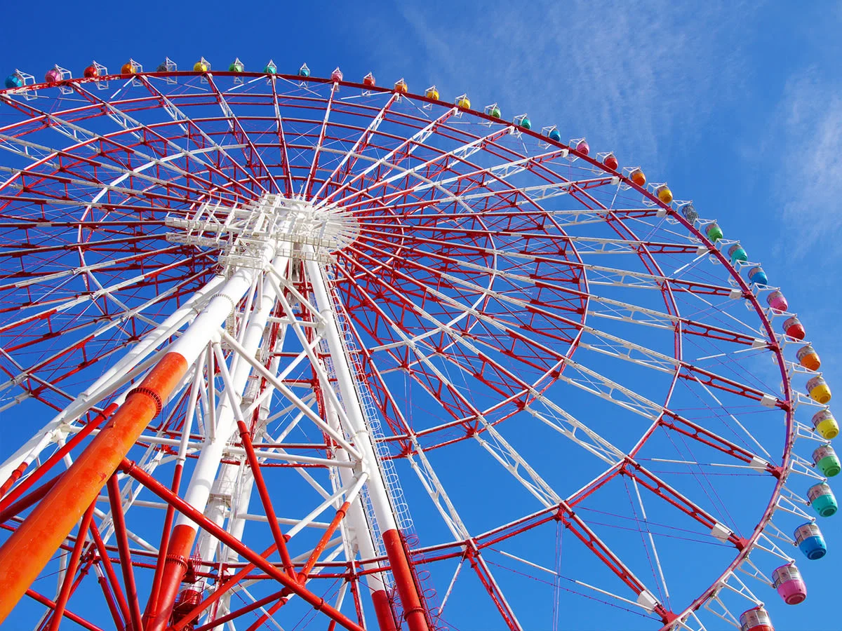Odaiba Tokyo Palette Town Giant Sky Wheel E-Tickets