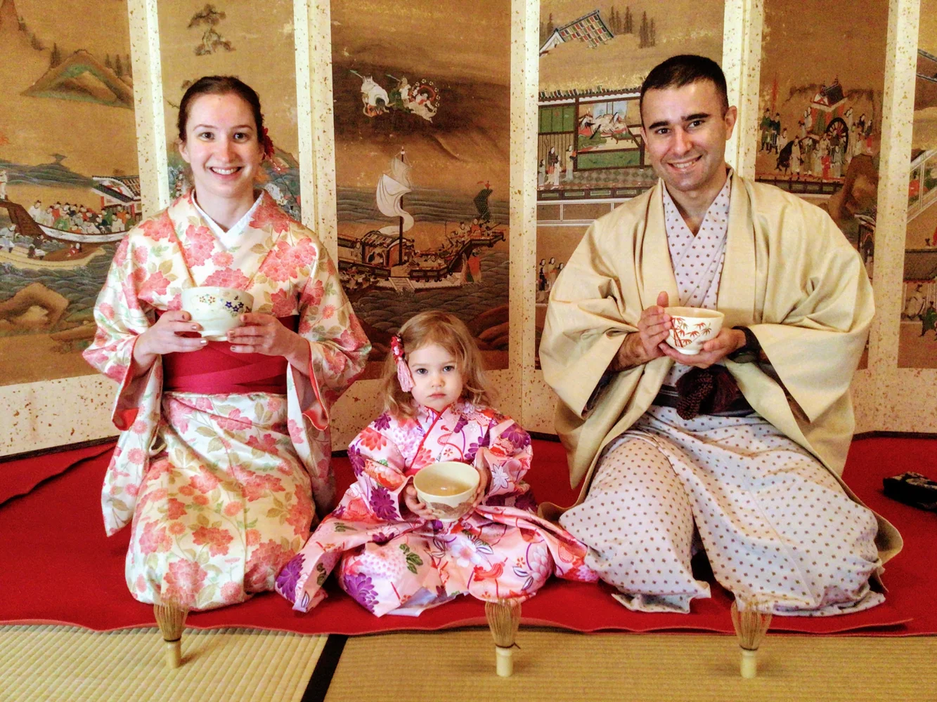 京都 お子様と一緒に茶道体験 予約 ＜着物レンタル付き／ファミリーにおすすめ＞