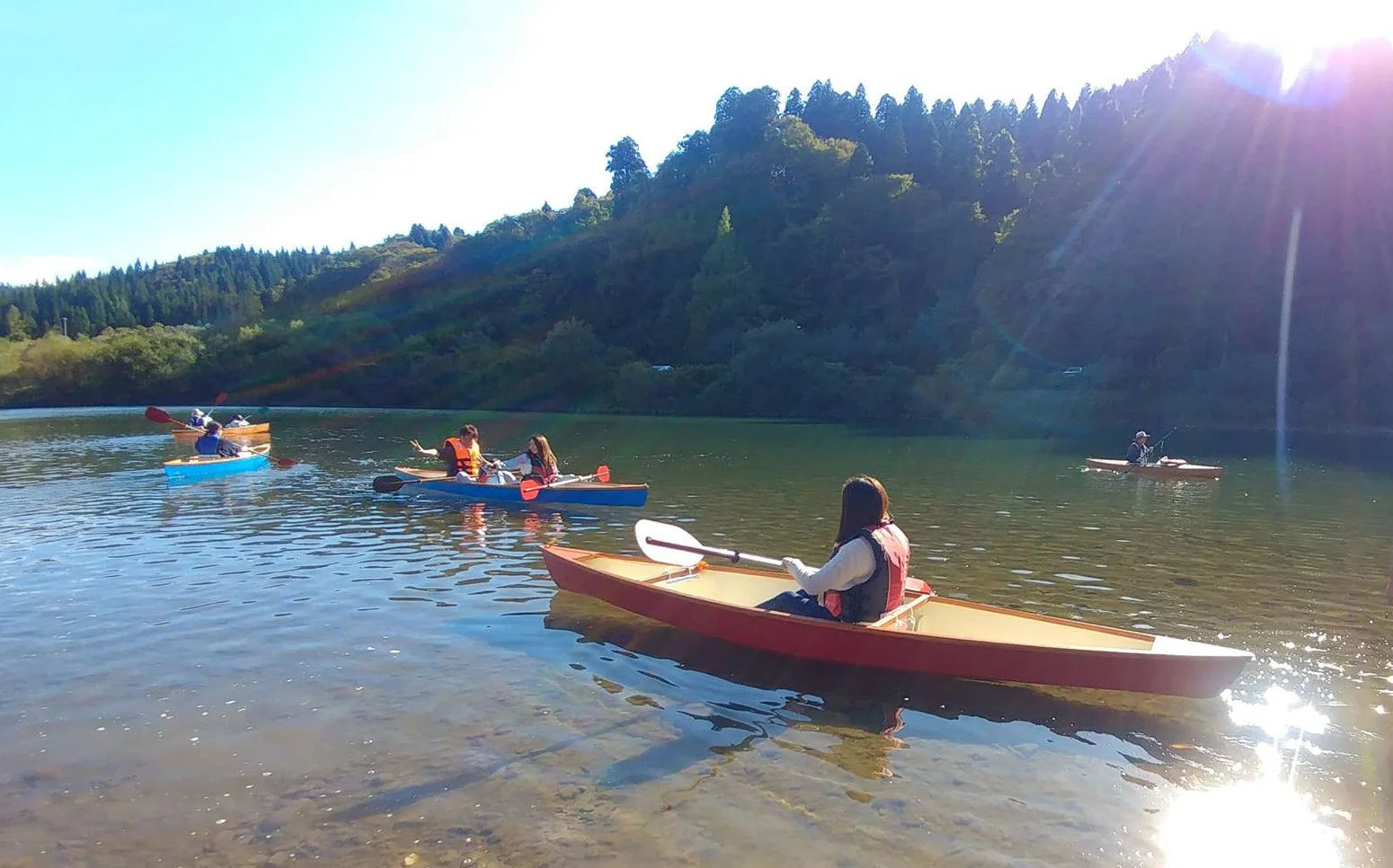 Experience Canoeing With Original Handcrafted Canoe in Akita
