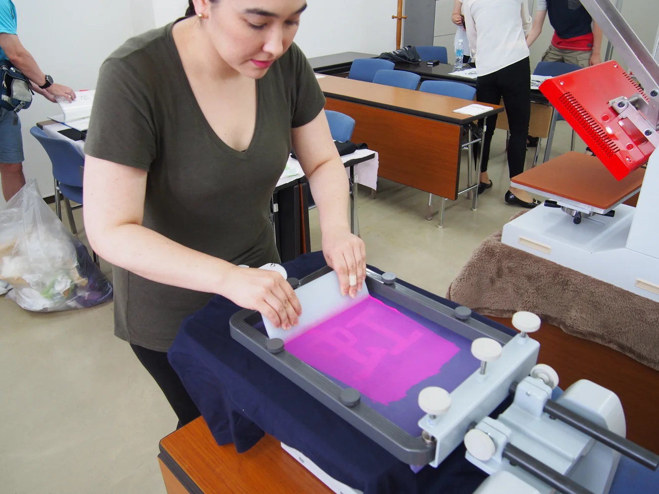 Learn Japanese Calligraphy and Make a Kanji T-shirt in Kyoto