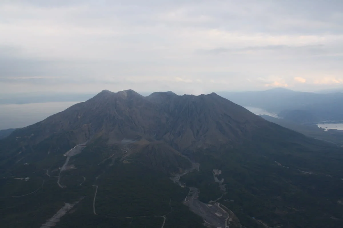 Sakurajima Volcano Sightseeing Flight in Kagoshima