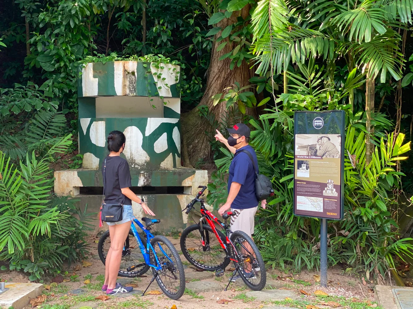 シンガポール セントーサ島 自転車・キックボード レンタル