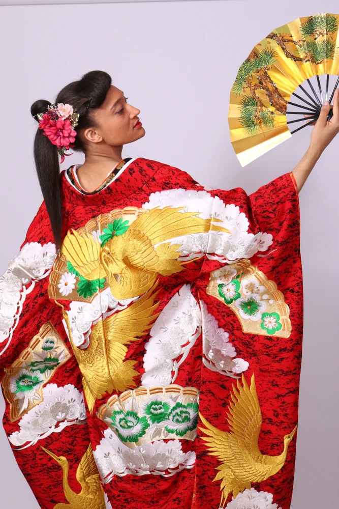 Authentic Kimono Makeover and Studio Photography in Tokyo