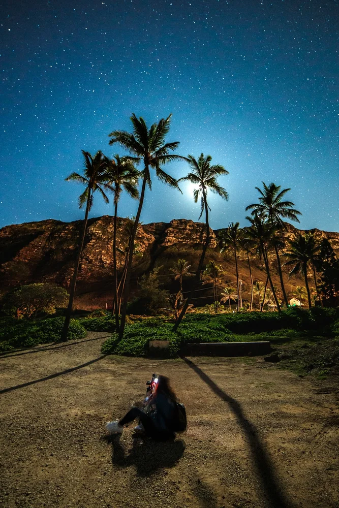 Honolulu Night Sky and Light Painting Tour