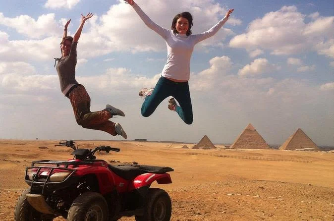 Quad-Bike Adventure Tour Around the Pyramids and Sphinx
