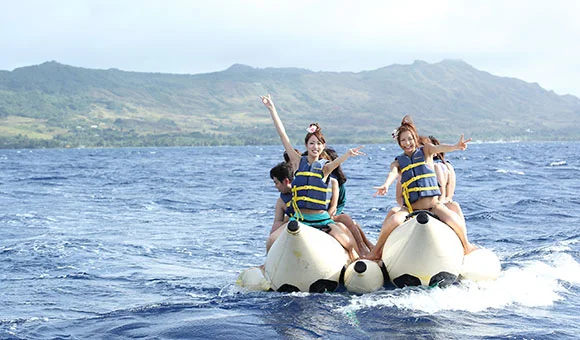 Guam Dolphin Watching Tour (w/ Banana Boat & Snorkeling)