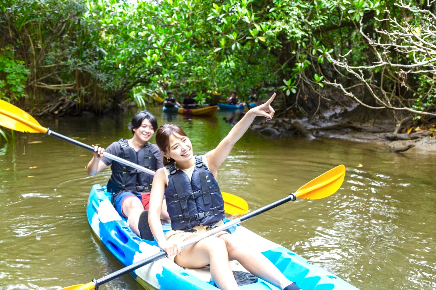 Yubu Island Sightseeing and Mangrove Tour by SUP or Canoe