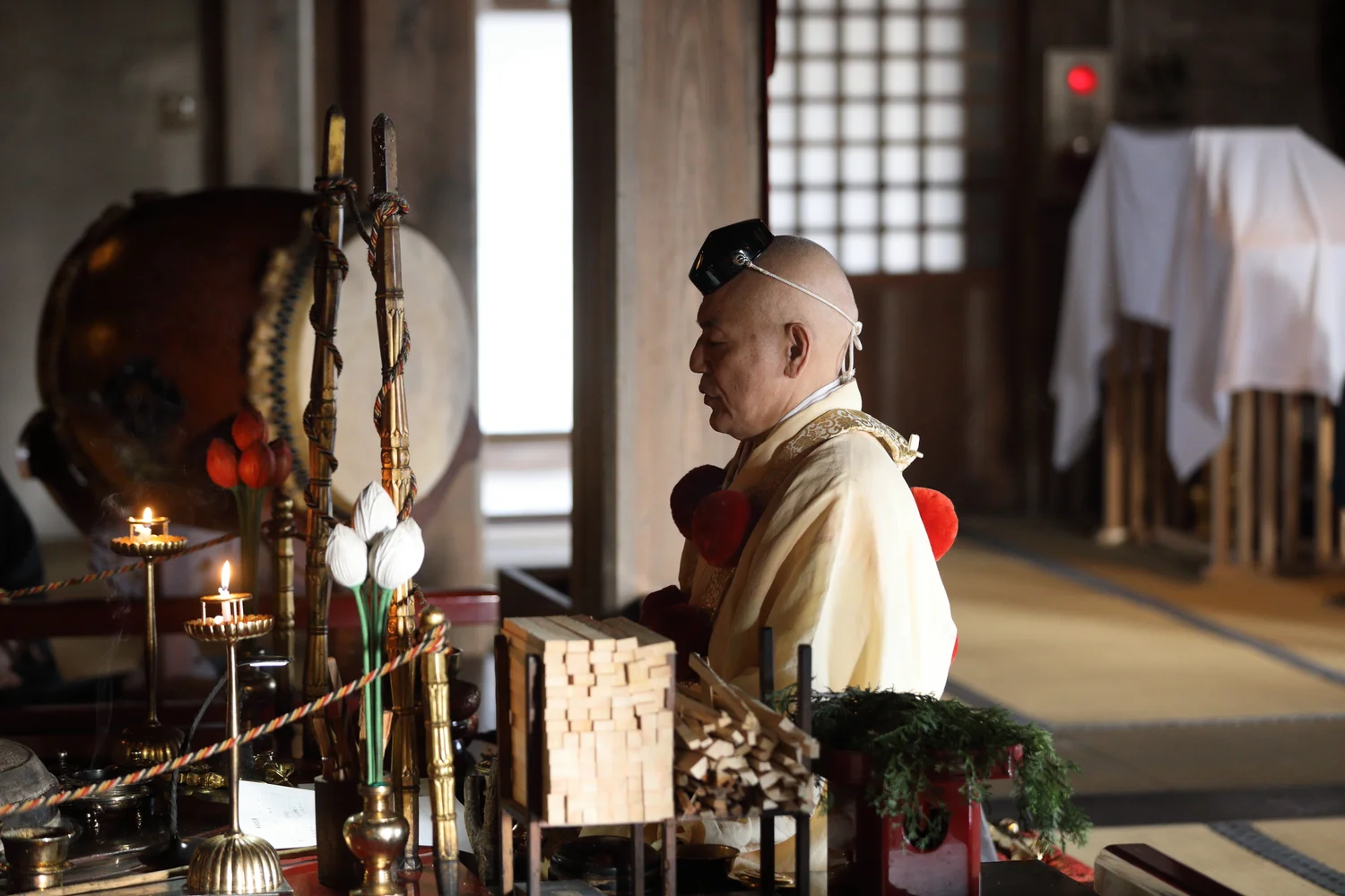 Experience Shugyo Training and Matcha with Sweets at Sakuramoto-bo Temple at Yoshino-Omine, a World Heritage Site