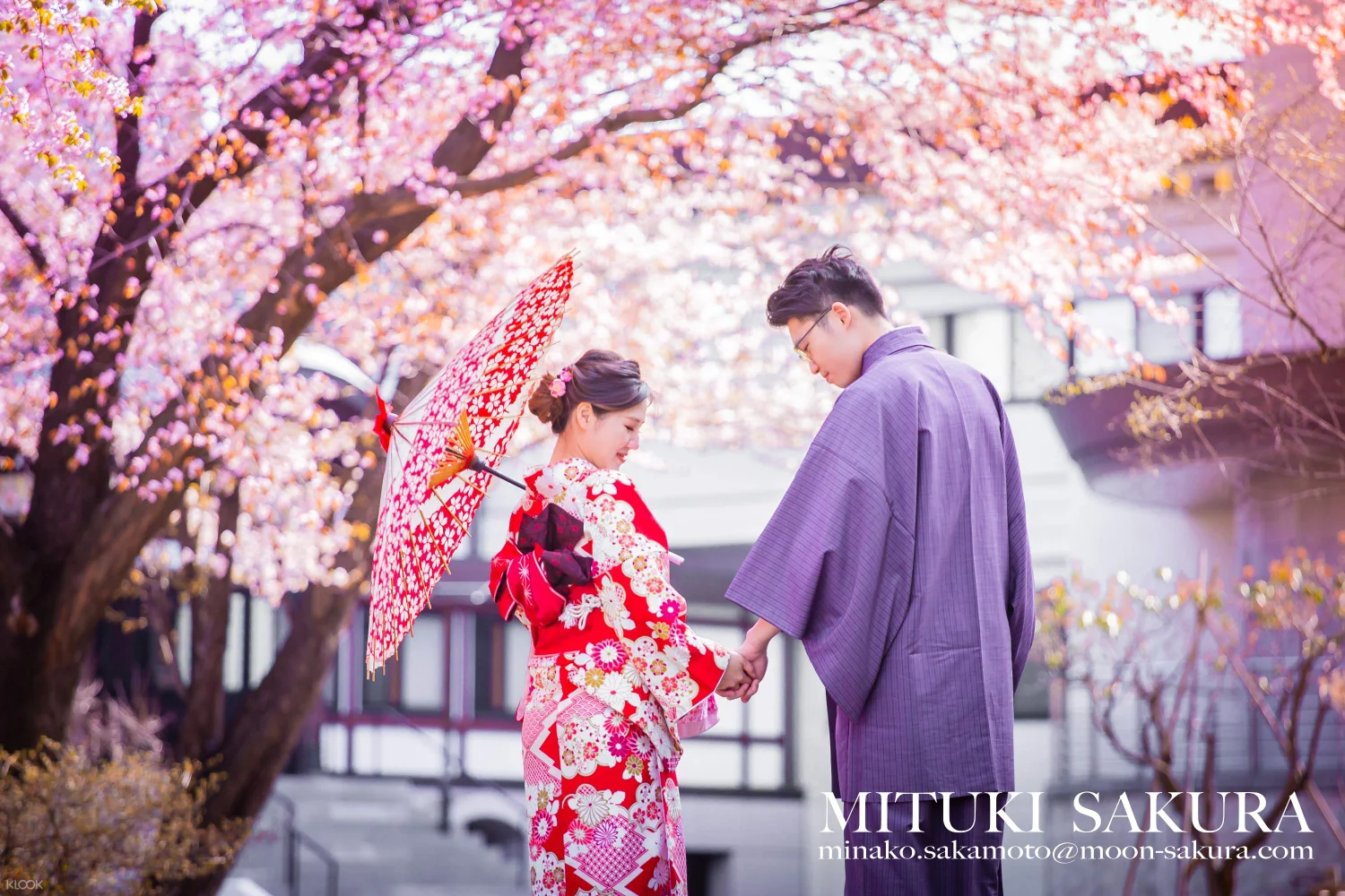 Immerse yourself in the Japanese culture by dressing up in traditional clothing while walking around Sapporo