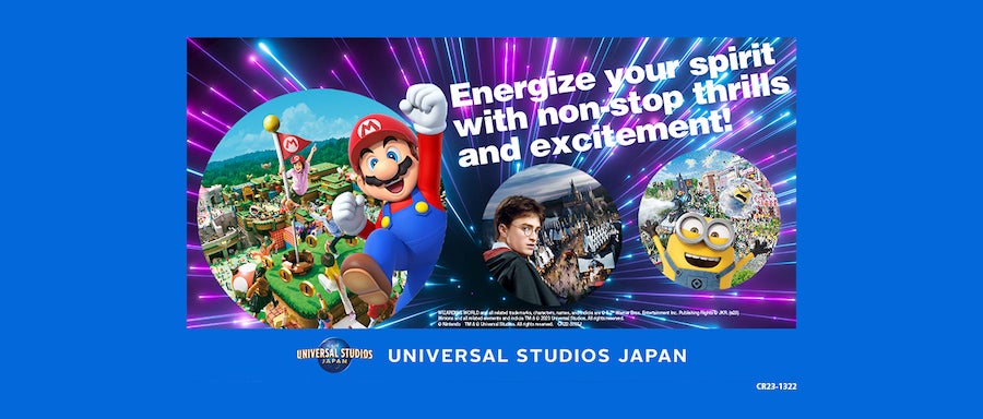 1000JPY Coupon Offer] Book Universal Studios Japan Studio Pass 