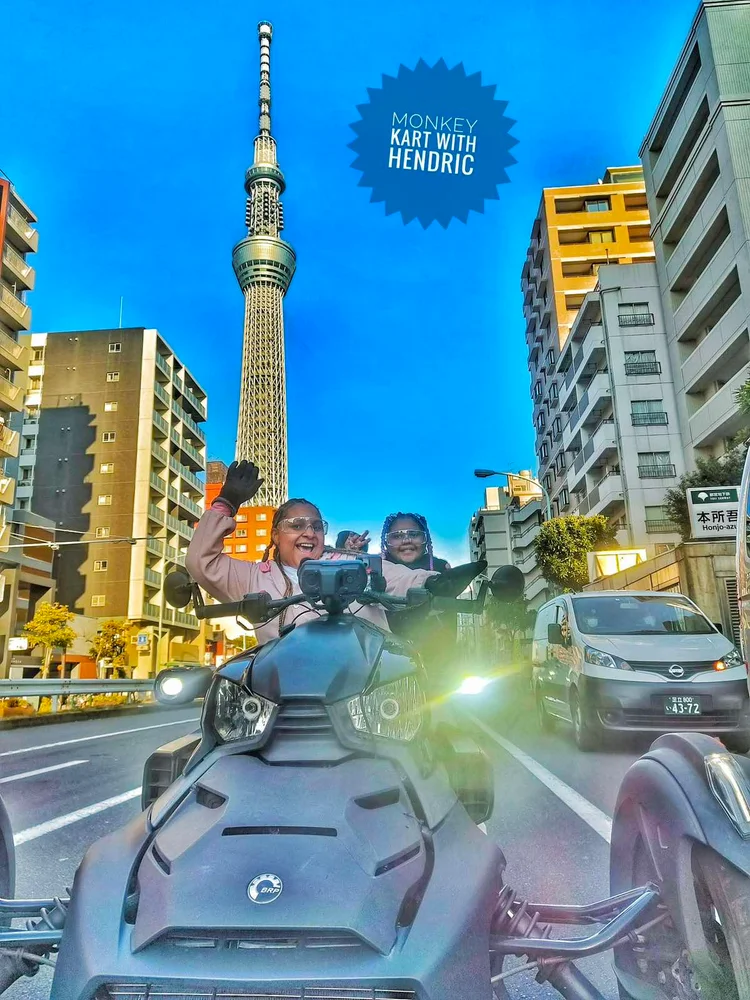 Book  Canam on-road Tour of Asakusa & Tokyo on a Can-Am Ryker 600!