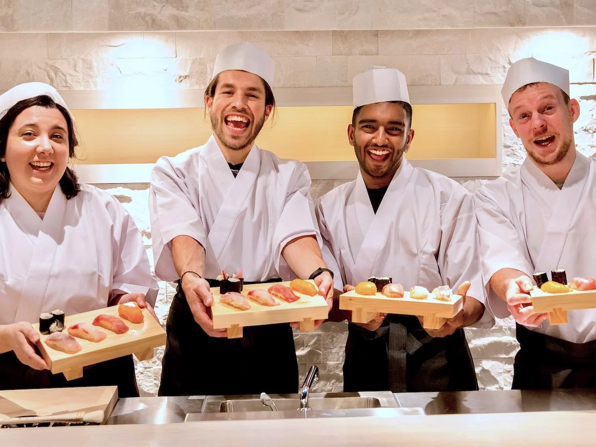 Sushi-Making Japanese Game Show Experience in Tokyo!