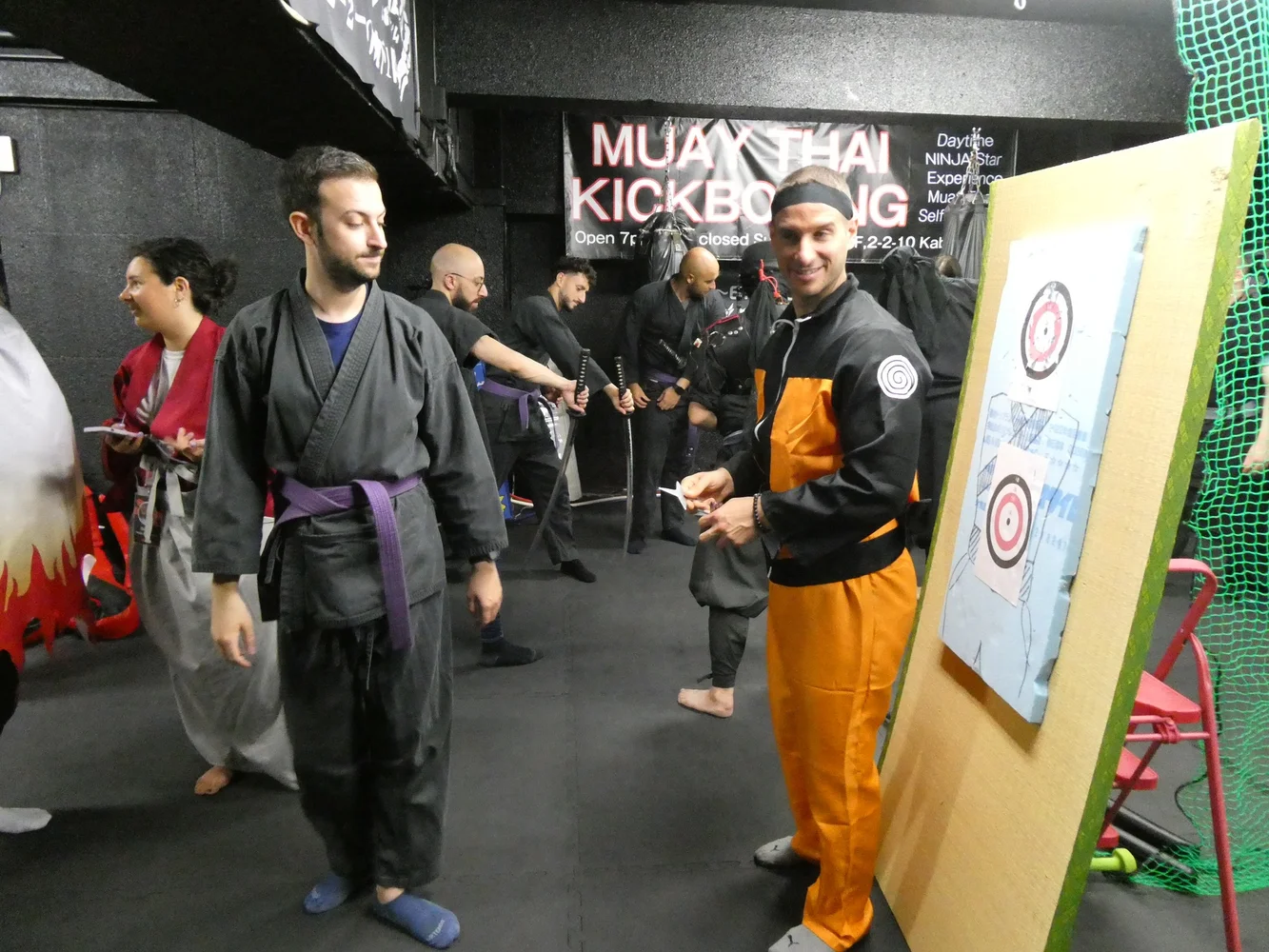 Ninja Skills and Shuriken Experience in Shinjuku