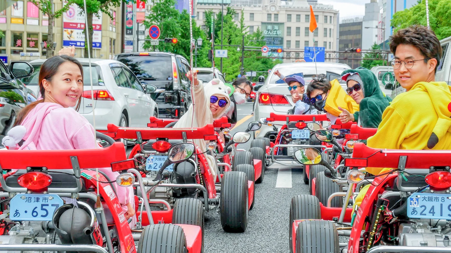 Go Kart in Osaka, Japan (Costumes Included)
