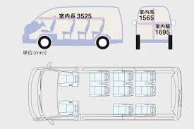 Interior of Mini Bus for 5~8 Passengers