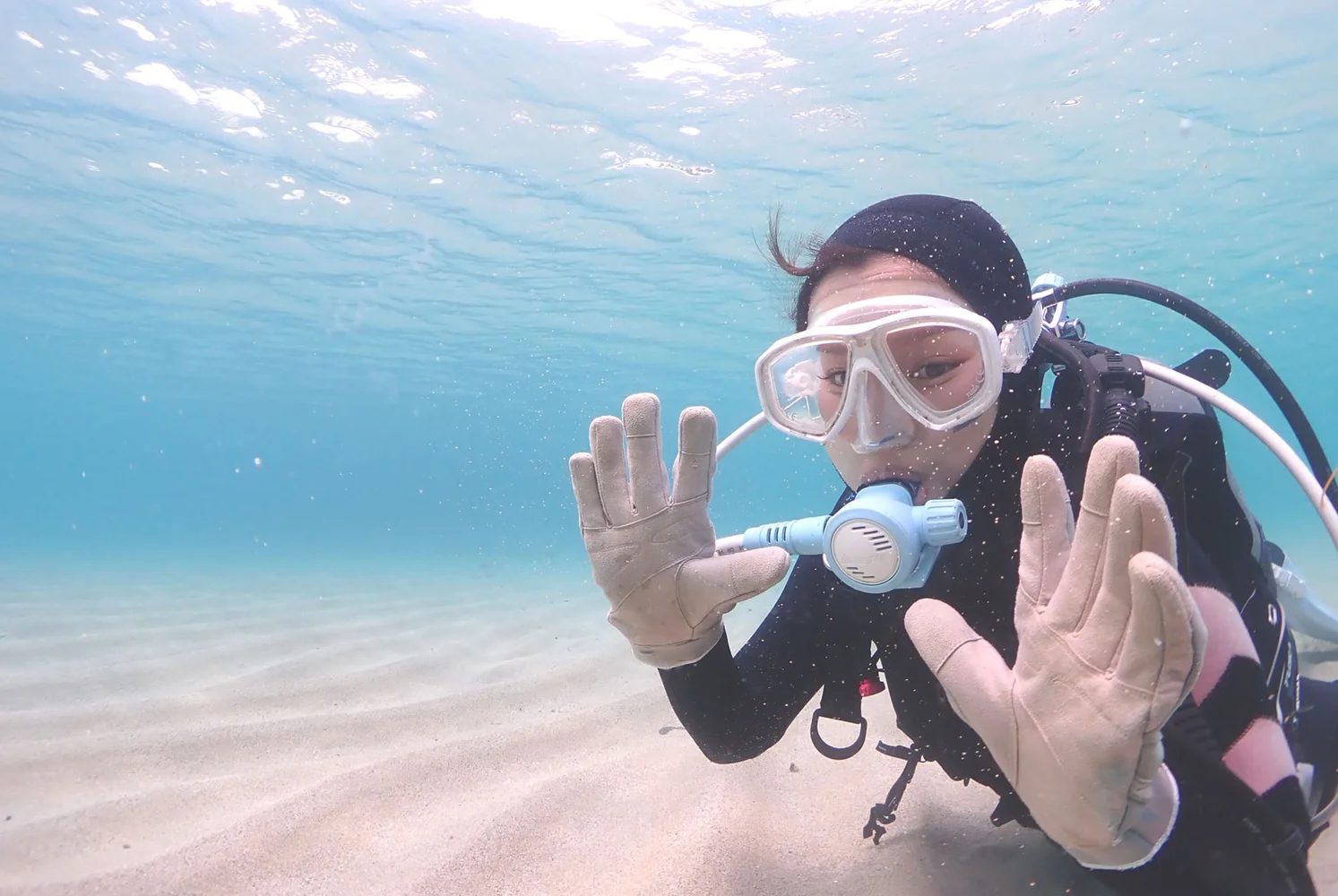 奄美大島 ネバーランド ウミガメに出会える体験ダイビング予約＜初心者大歓迎／水中写真付き＞
