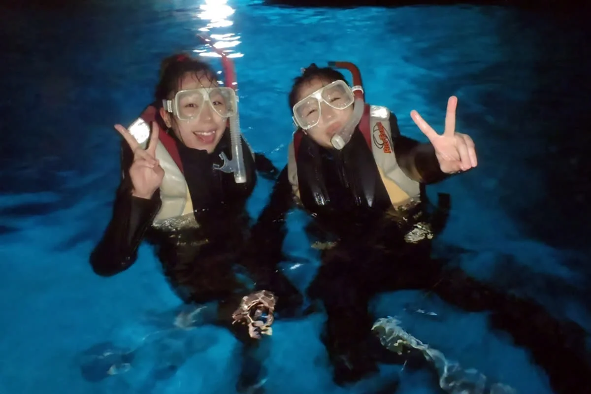 Enjoy a Blue Cave & cute tropical fish snorkeling tour