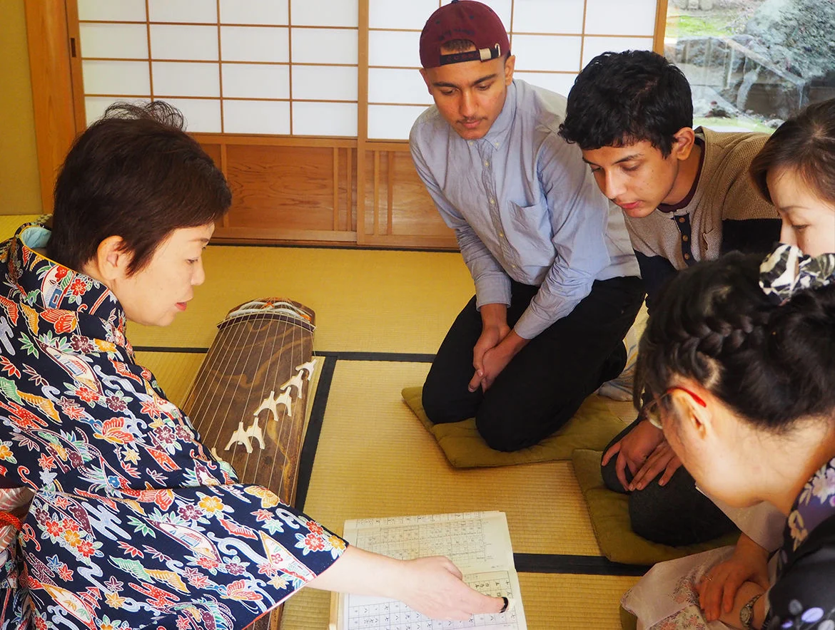 Cultural Activities in Akashi—Koto, Kimono or Origami Lesson