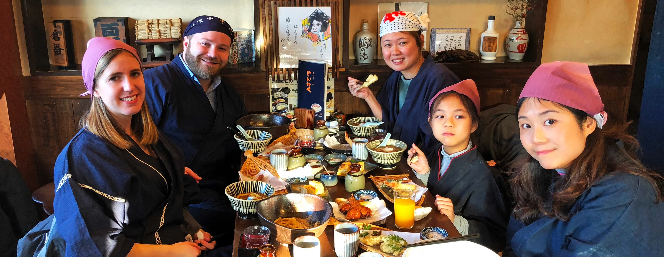 Make Udon Noodles & Tempura—Optional Hino Tokyo Walking Tour