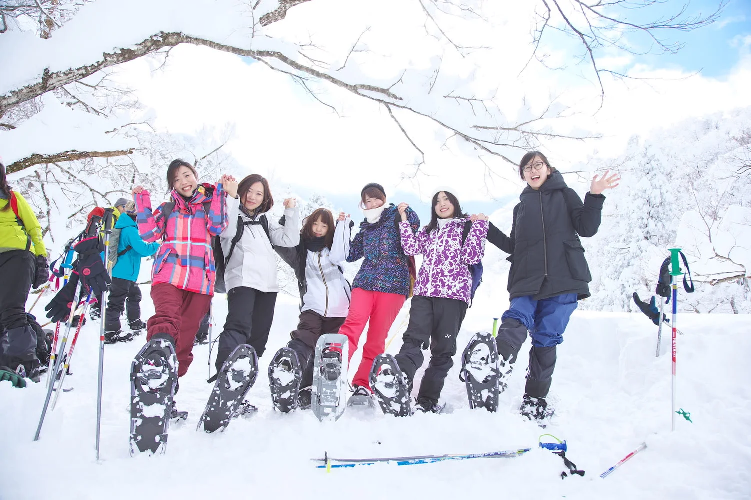 Snowshoe Trekking Tour on Mt. Daisen in Tottori Japan