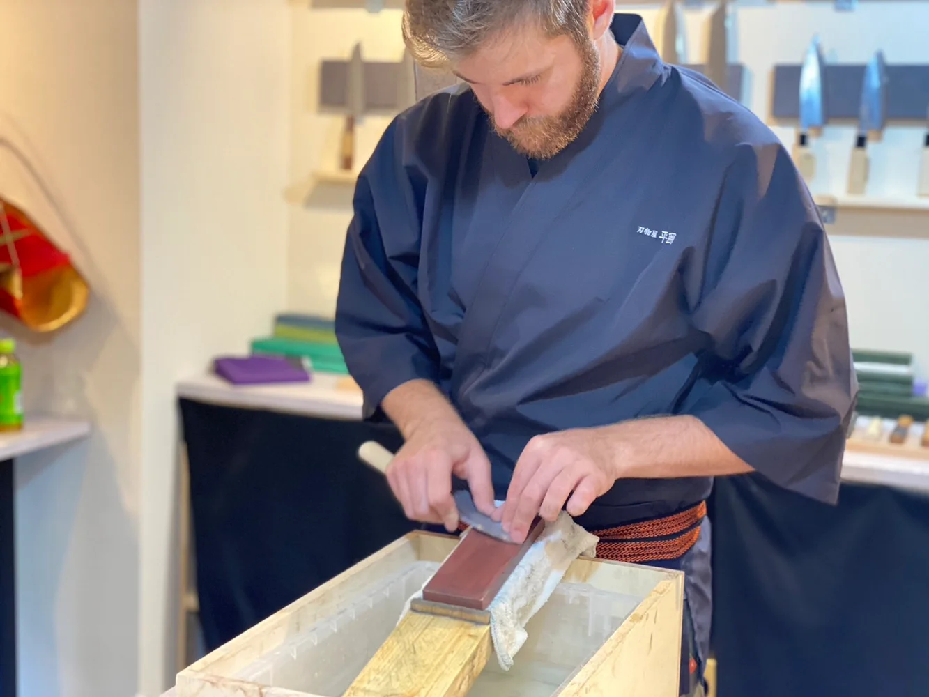 Japanese Knife-Making Workshop in Kyoto