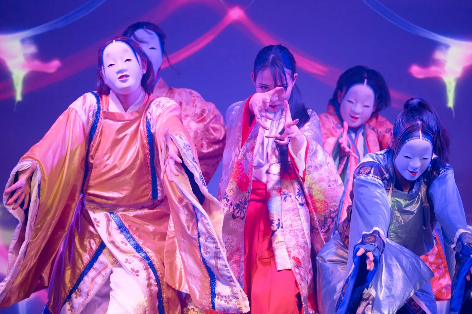 Nonverbal Theater & Female Samurai Dance “The Show” at Kanda Myojin