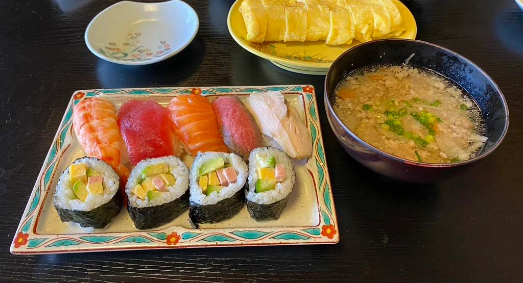 Make Sushi & Dashimaki (Japanese Omelet) at Sasebo, Nagasaki