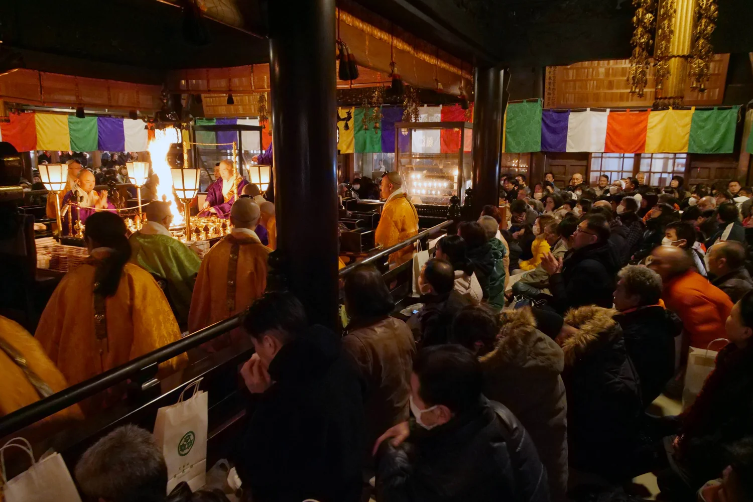 Fire Ritual & Shojin Ryori Temple Tour on Mt. Takao in Tokyo