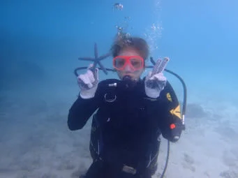 沖縄本島 瀬底島エリアのサンゴ礁を満喫！ダイビングの体験予約
