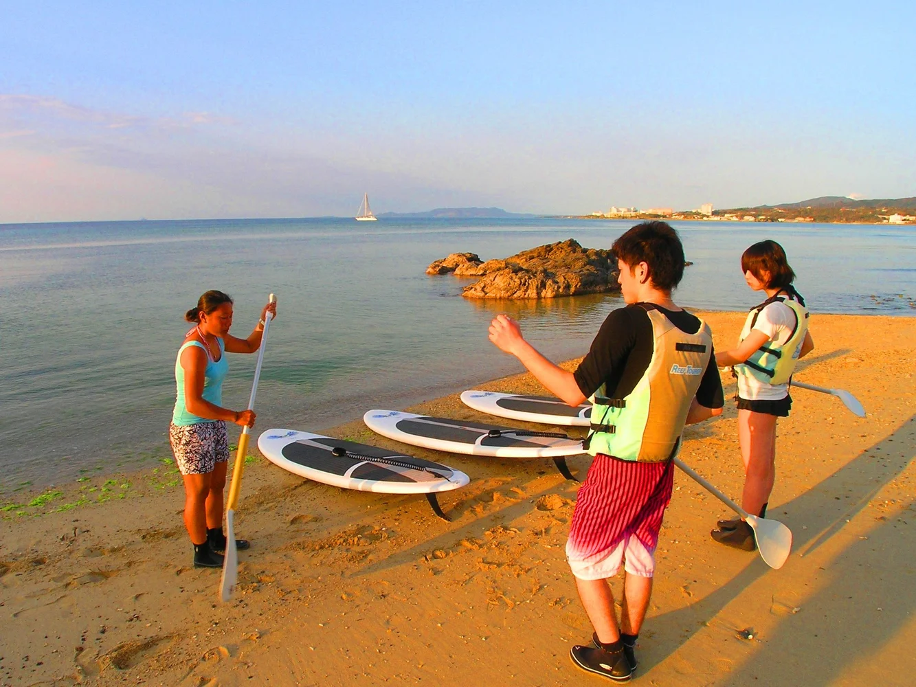 Try a Stand Up Paddle adventure in Okinawa!