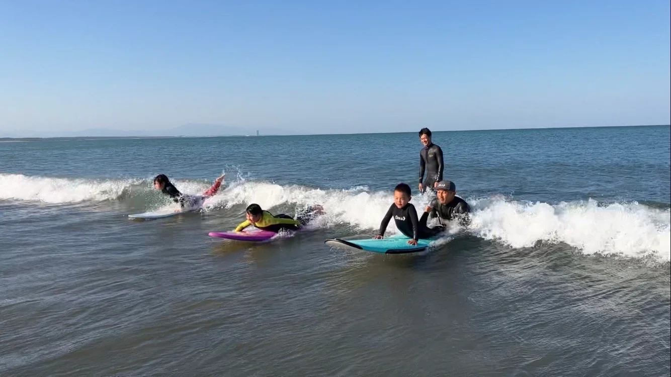 宮崎 See u 南国でサーフィン体験＜初心者・ファミリー歓迎＞