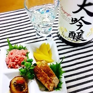 Japanese style home drinking party "Takunomi"