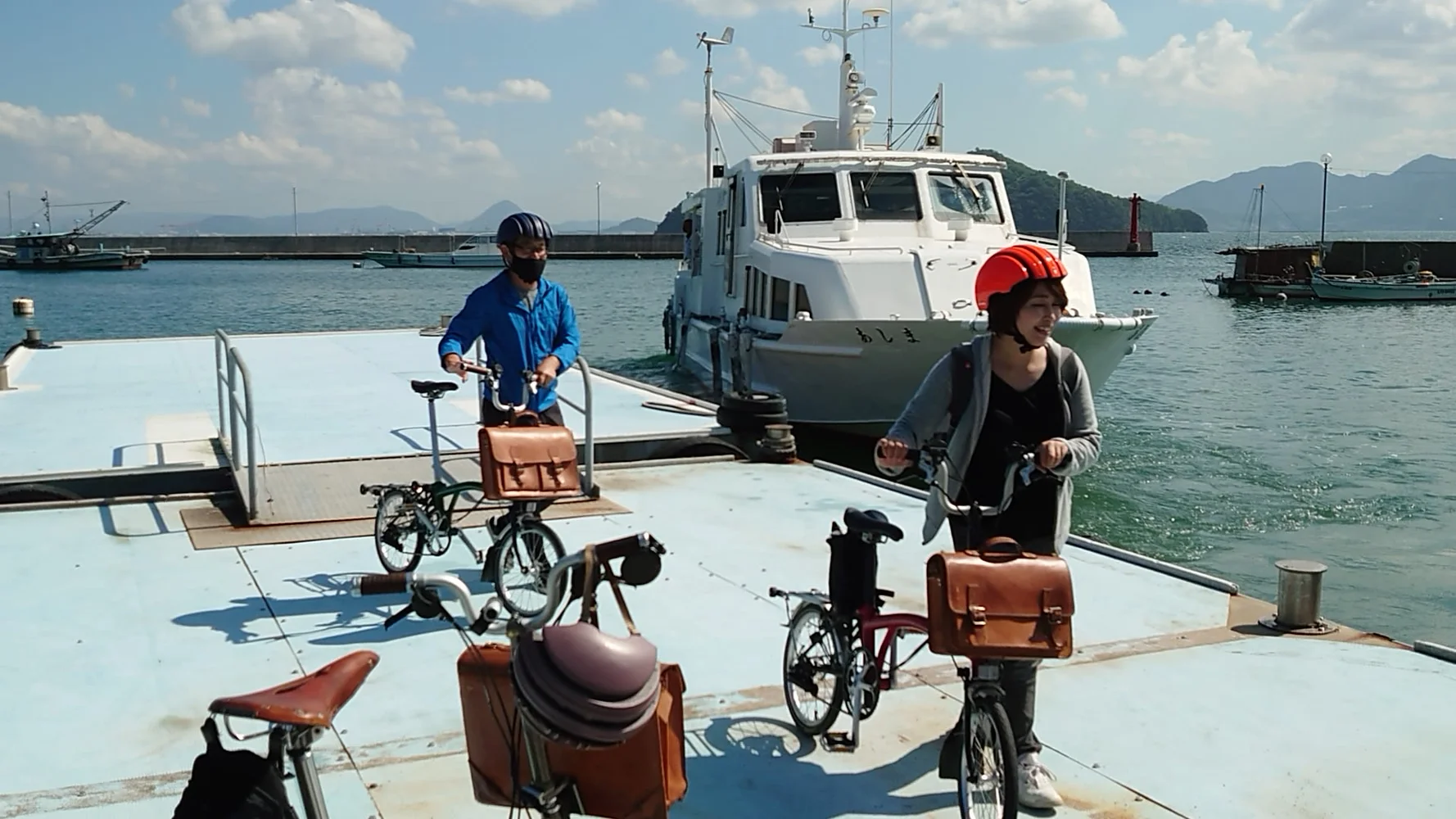 香川 瀬戸内海 小さな島をゆっくり巡るポタリング・ガイドツアー＜折り畳み自転車ブロンプトン＞