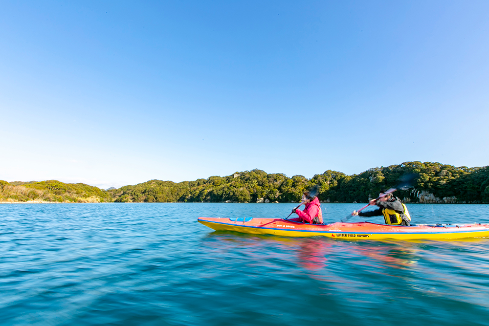 Eco-Friendly Sea Kayaking Tour Around Kujukushima Near Sasebo, Nagasaki