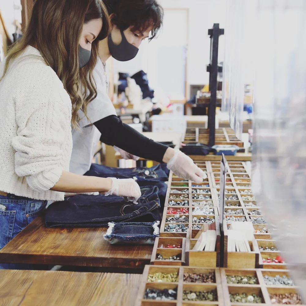 Customize Your Own Handmade Jeans at Kurashiki, Okayama