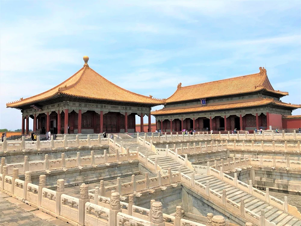 中国 北京故宮博物院（珍宝館入場）＋天安門広場＋景山公園 半日観光＜日本語ガイド／送迎＞