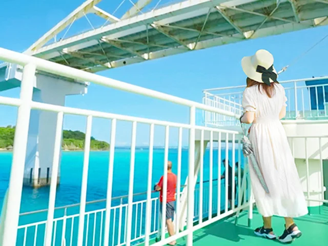 【那覇発】Rimo 沖縄 キックボードと一緒に座間味へ 美ら海を1日観光