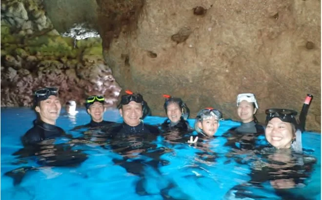 Okinawa Blue Cave Snorkel and Sea Kayak Tour