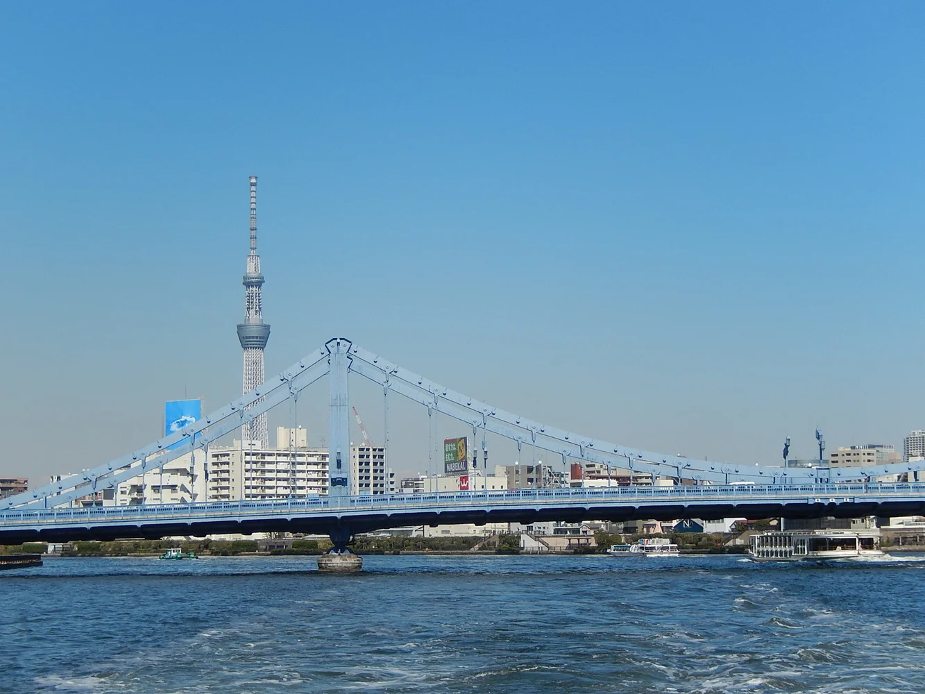 Enjoy a Tokyo half or full day tour with Sumida river cruise