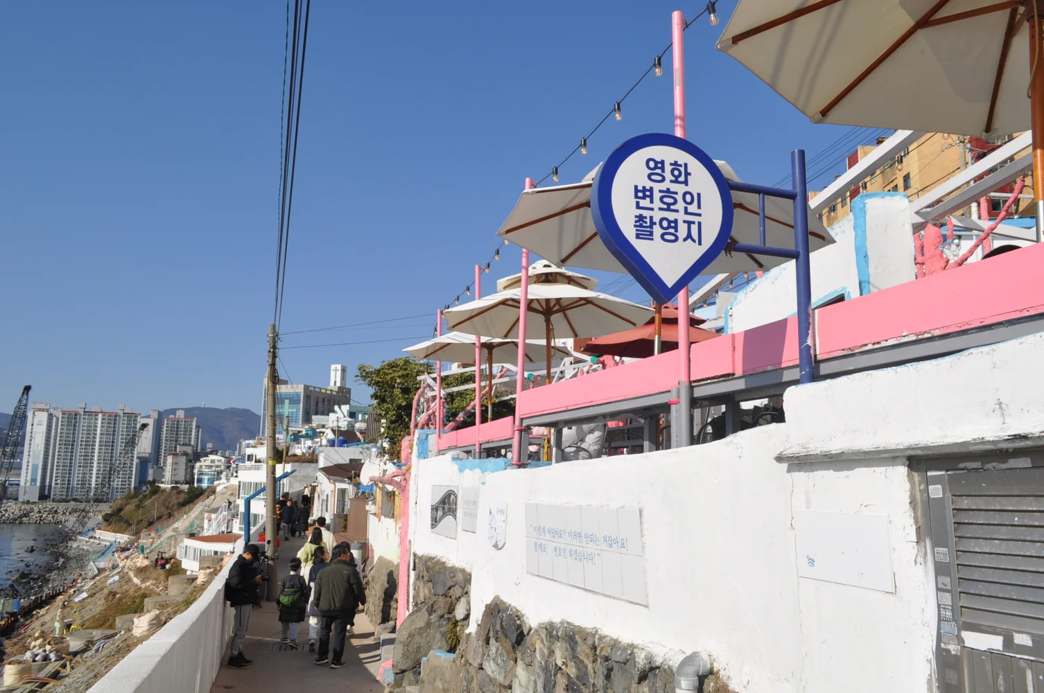 韓国 釜山市内 フォトジェニック観光1日ツアー 予約＜甘川文化村＋海雲台スカイカプセル＋ナッチポックン／日本語ガイド／釜山港送迎可＞