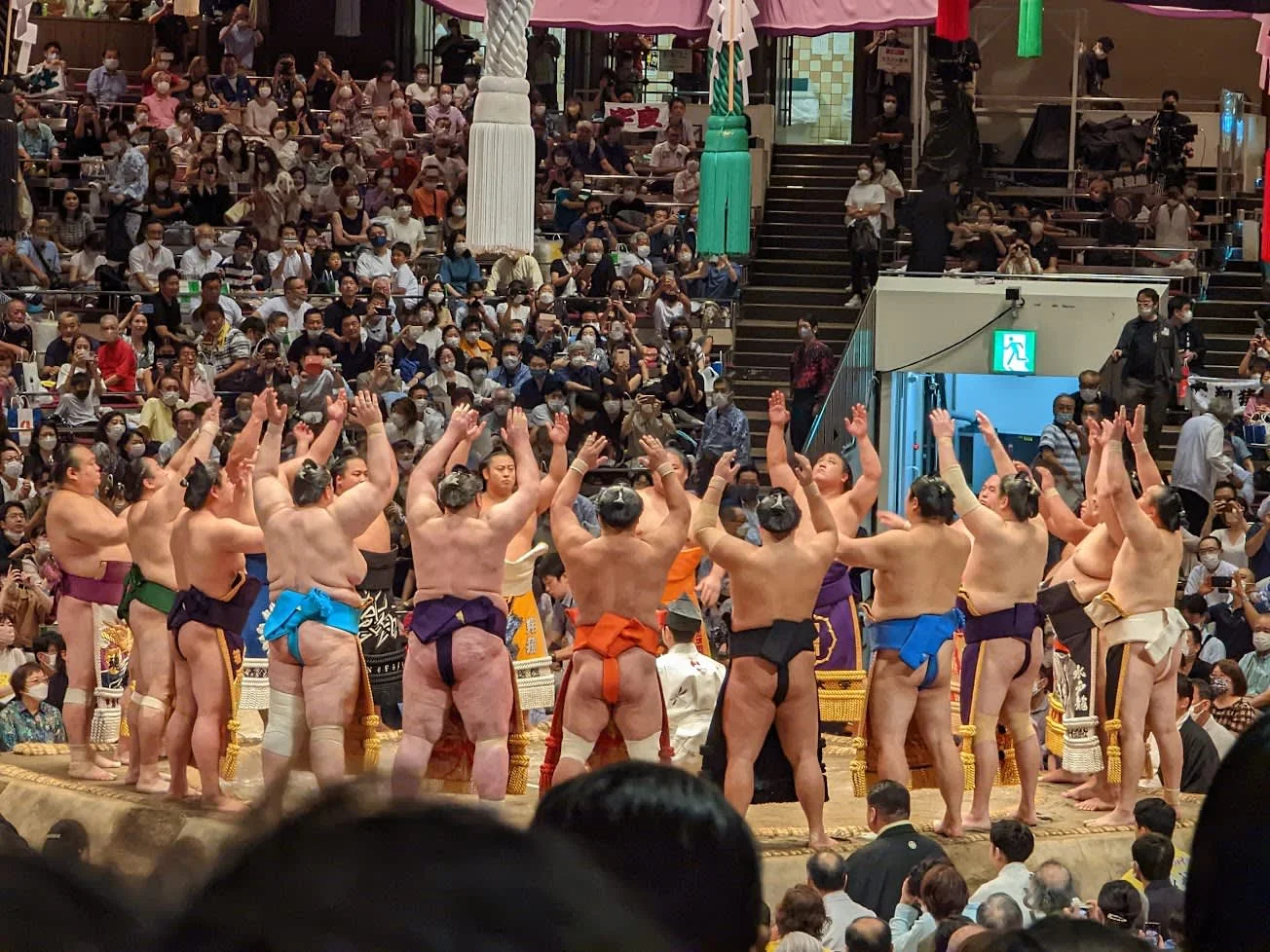 Nagoya Grand Sumo Tournament & Castle Walking Tour with Sumo Specialist Guide