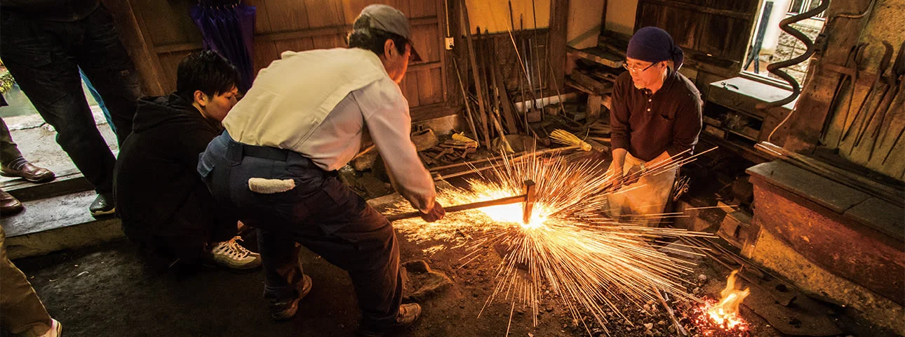 Make Your Own Knife at a Historic Forge in Nagahama, Shiga