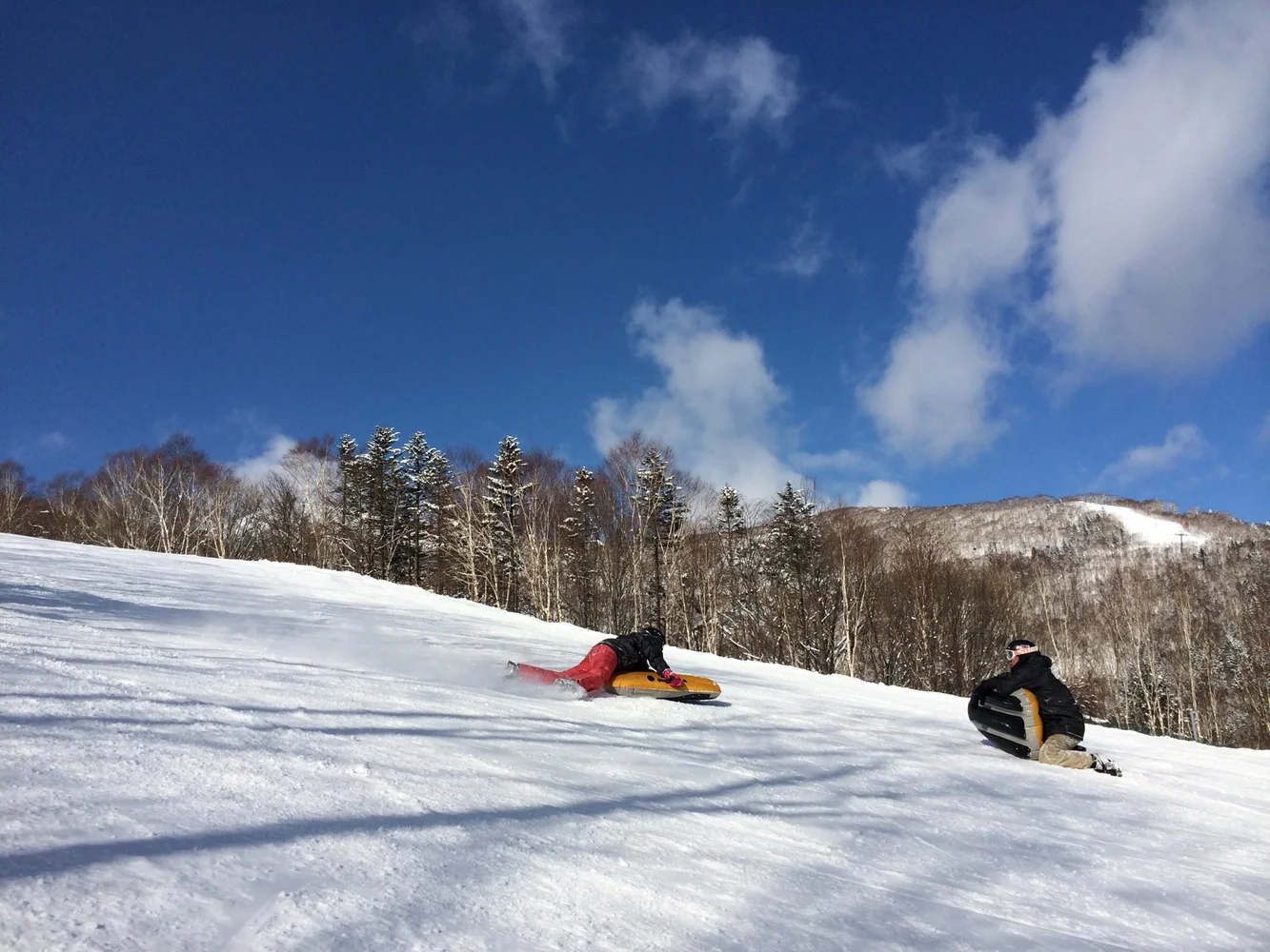 北海道十勝で雪上エアボード体験 ＜スイス生まれのウィンタースポーツ＞