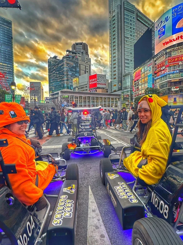 Street Go-Karting Experience in Tokyo: Shimbashi to Shibuya!