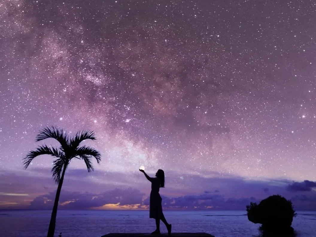 グアム タンギッソンビーチ 星空フォトツアー 予約＜プライベートビーチで記念写真撮影＞